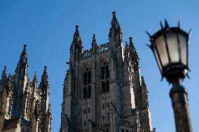 U.S.-WASHINGTON, D.C.-COVID-19-DEATH TOLL-WASHINGTON NATIONAL CATHEDRAL-BELL-RINGING