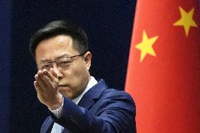 Chinese Foreign Ministry spokesman Zhao