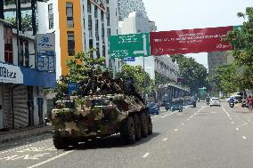 SRI LANKA-COLOMBO-CURFEW