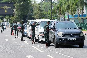 SRI LANKA-COLOMBO-CURFEW