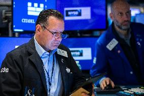 U.S.-NEW YORK-STOCK MARKET-FALL