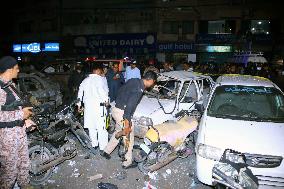 PAKISTAN-KARACHI-BLAST