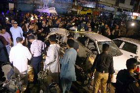 PAKISTAN-KARACHI-BLAST