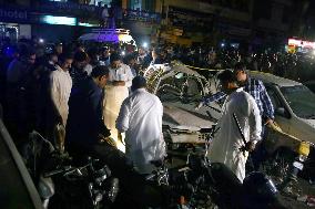 PAKISTAN-KARACHI-BLAST