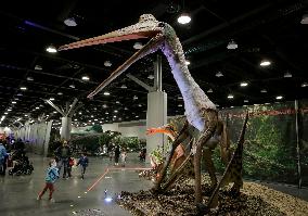 CANADA-VANCOUVER-JURASSIC QUEST-DINOSAURS EXHIBITION
