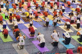 INDIA-AGARTALA-YOGA