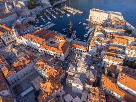 CROATIA-DUBROVNIK-AERIAL VIEW