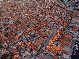 CROATIA-DUBROVNIK-AERIAL VIEW