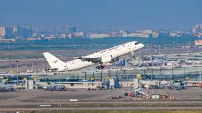 CHINA-SHANGHAI-FIRST C919 JET TO BE DELIVERED-MAIDEN TEST FLIGHT (CN)
