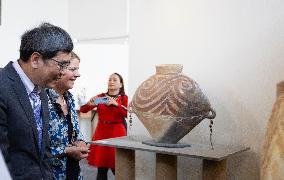 THE NETHERLANDS-DELFT-ANCIENT CHINESE CULTURE-EXHIBITION-POTTERY ARTWORKS