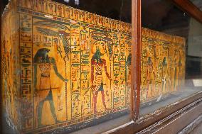 EGYPT-CAIRO-EGYPTIAN MUSEUM-ANUBIS