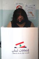 LEBANON-BEIRUT-PARLIAMENTARY ELECTIONS-VOTE