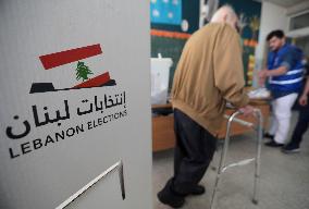 LEBANON-BEIRUT-PARLIAMENTARY ELECTIONS-VOTE
