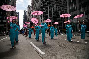 U.S.-NEW YORK-ASIAN AMERICAN AND PACIFIC ISLANDER-PARADE