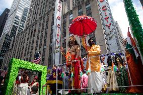 U.S.-NEW YORK-ASIAN AMERICAN AND PACIFIC ISLANDER-PARADE