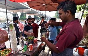 KASHMIR-JAMMU-SUGARCANE JUICE