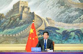 CHINA-BEIJING-LI ZHANSHU-TAJIK NATIONAL ASSEMBLY-TALKS (CN)