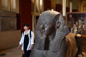 EGYPT-CAIRO-EGYPTIAN MUSEUM-INTERNATIONAL MUSEUM DAY-TOURISTS-VISIT