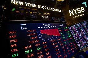 U.S.-NEW YORK-STOCK MARKET-FALL