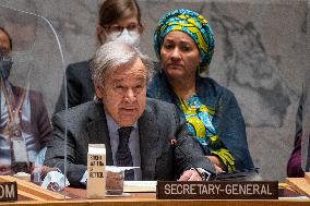 UN-SECURITY COUNCIL-MEETING-CONFLICT AND FOOD SECURITY