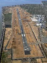 Saga airport in southwestern Japan