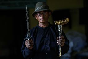 INDONESIA-YOGYAKARTA-JAVANESE KRIS
