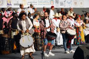 EGYPT-CAIRO-INTERNATIONAL FESTIVAL FOR DRUMS AND TRADITIONAL ARTS-OPENING