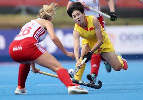 (SP)BRITAIN-LONDON-HOCKEY-FIH PRO LEAGUE-CHINA-ENGLAND