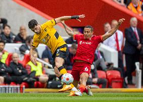 (SP)BRITAIN-LIVERPOOL-FOOTBALL-PREMIER LEAGUE-LIVERPOOL VS WOLVERHAMPTON WANDERERS