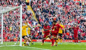 (SP)BRITAIN-LIVERPOOL-FOOTBALL-PREMIER LEAGUE-LIVERPOOL VS WOLVERHAMPTON WANDERERS