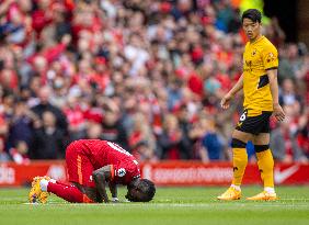 (SP)BRITAIN-LIVERPOOL-FOOTBALL-PREMIER LEAGUE-LIVERPOOL VS WOLVERHAMPTON WANDERERS