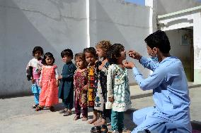 AFGHANISTAN-KANDAHAR-POLIO VACCINATION