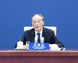 CHINA-BRAZIL-COSBAN MEETING-WANG QISHAN (CN)