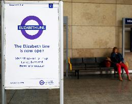 BRITAIN-LONDON-ELIZABETH LINE