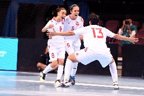 (SP)KUWAIT-MUBARAK AL-KABEER GOVERNORATE-GCC GAMES-FUTSAL-WOMEN'S FINAL-KUWAIT VS BAHRAIN