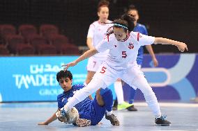 (SP)KUWAIT-MUBARAK AL-KABEER GOVERNORATE-GCC GAMES-FUTSAL-WOMEN'S FINAL-KUWAIT VS BAHRAIN