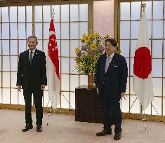 Japan-Singapore foreign ministerial talks