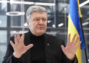 Former Ukrainian President Petro Poroshenko