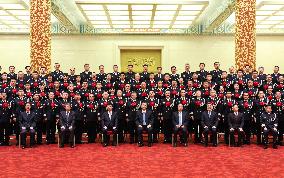 CHINA-BEIJING-XI JINPING-HEROES AND ROLE MODELS-MEETING (CN)