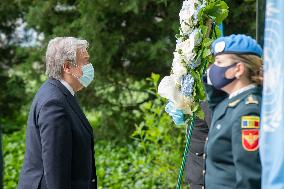 UN-GUTERRES-FALLEN PEACEKEEPERS-MEMORIAL CEREMONY