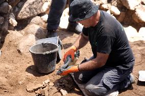 ISRAEL-TIBERIAS-ANCIENT FARMSTEAD