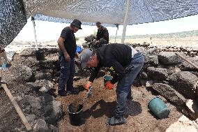 ISRAEL-TIBERIAS-ANCIENT FARMSTEAD