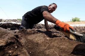 ISRAEL-TIBERIAS-ANCIENT FARMSTEAD