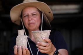 ISRAEL-TIBERIAS-ANCIENT FARMSTEAD