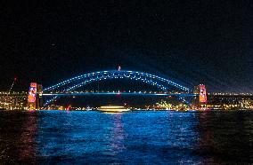 AUSTRALIA-SYDNEY-LIGHT SHOW