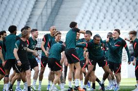 (SP)FRANCE-PARIS-UEFA CHAMPIONS LEAGUE FINAL-TRAINING