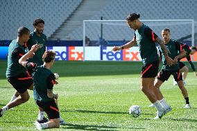 (SP)FRANCE-PARIS-UEFA CHAMPIONS LEAGUE FINAL-TRAINING