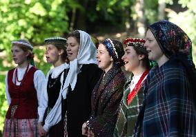 LITHUANIA-VILNIUS-FOLKLORE FESTIVAL