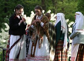 LITHUANIA-VILNIUS-FOLKLORE FESTIVAL