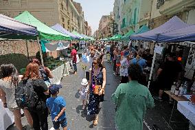 LEBANON-BEIRUT-GEMMAYZE STREET-FAIR